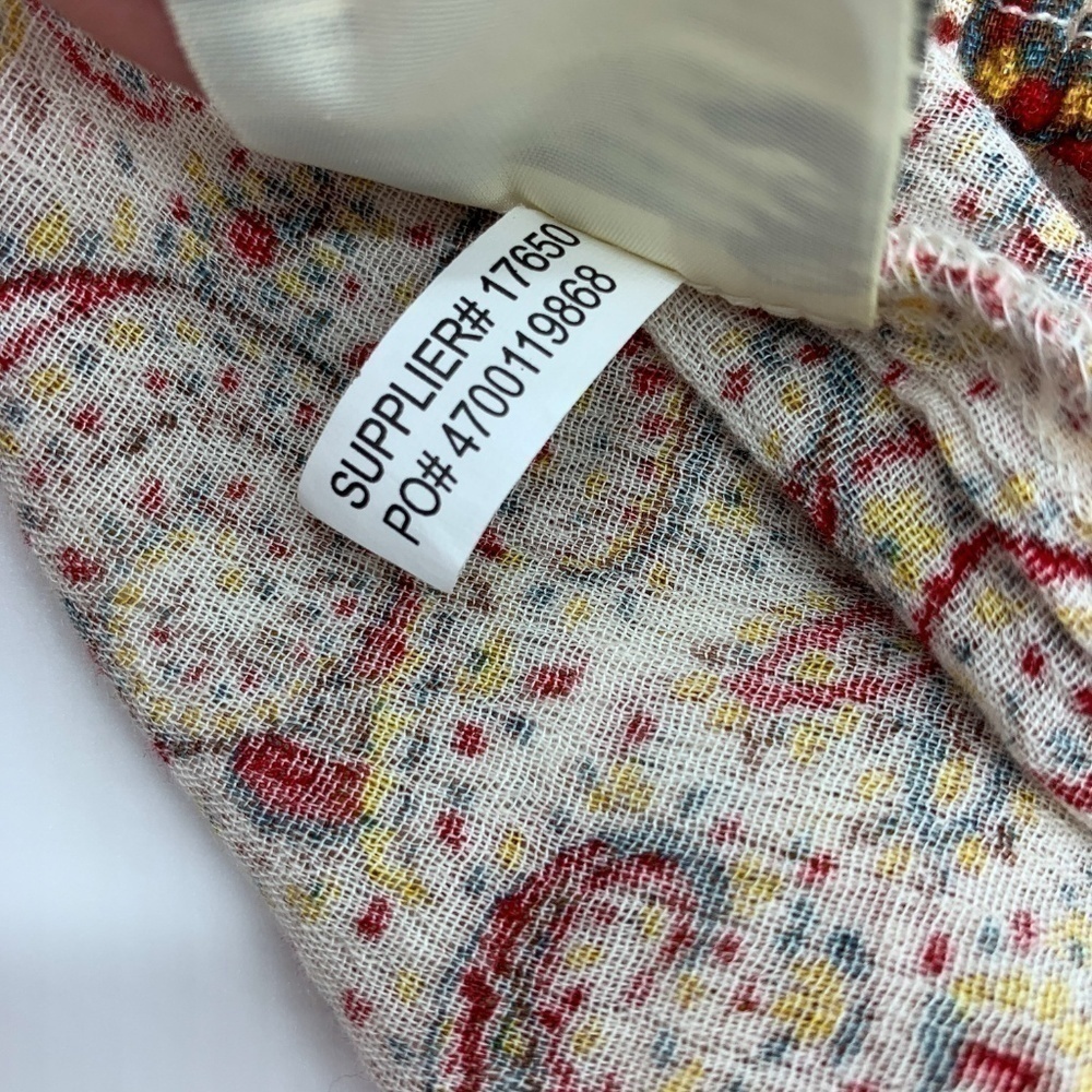 Denim & Supply Ralph Lauren Paisley Print Top - Picture 2 of 2